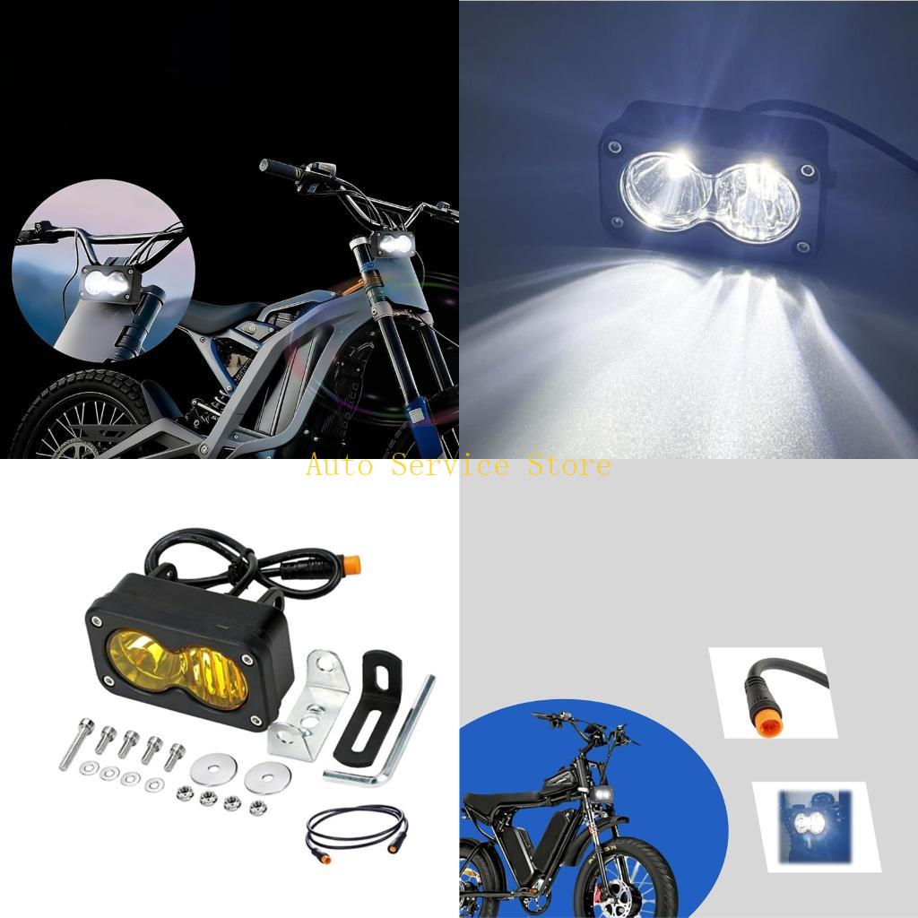 Waterproof Cycling Commute - 462A Waterproof 6000-6500K 20W Motorcycle Headlamp