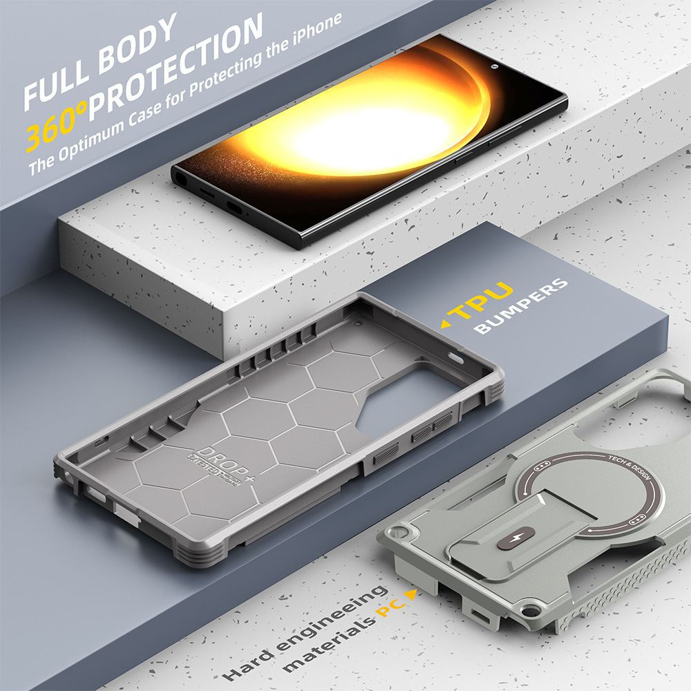 Magnetic Case For Samsung S26  - Kickstand Adjustable 评论和价格
