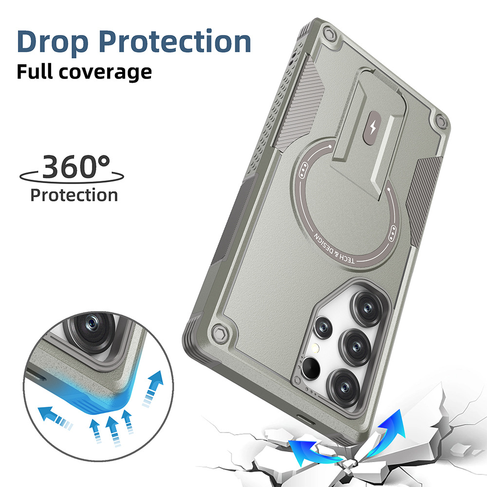 Magnetic Case For Samsung S26  - Kickstand Adjustable 评论和价格