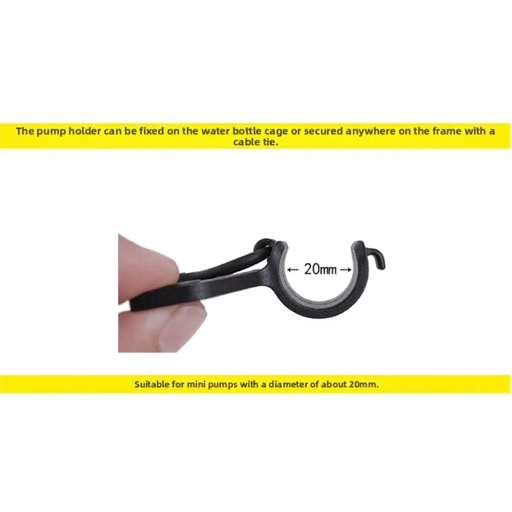 Floor Pump Holder Set 2pcs Nyl - Bike Pump Frame Mount 评论和价格