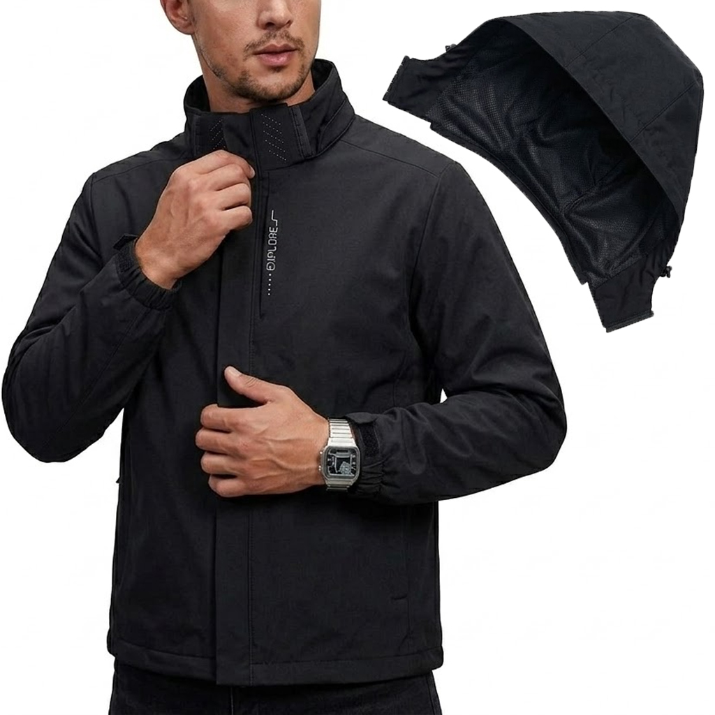 Mens Waterproof Tactical Windb - Cycling Rain Jacket Commute 评论和价格