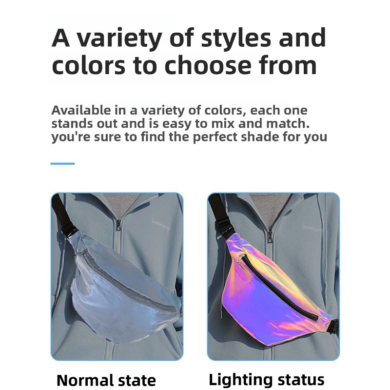 Reflective Crossbody Bag Multi - Cycling Commuter Bag 评论和价格