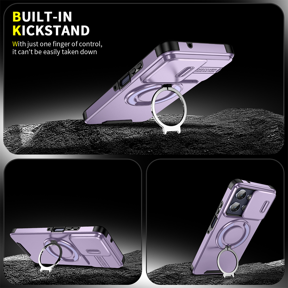 Magnetic Rugged Phone Case For - Kickstand Adjustable 评论和价格