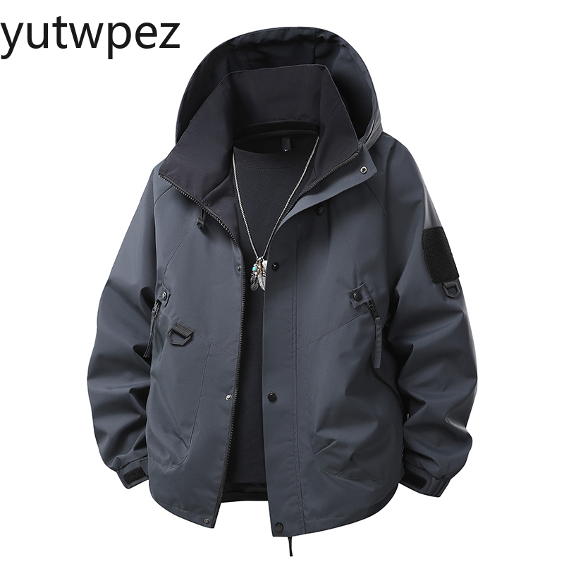UPF50+ Unisex Rain Coat Hiking - Cycling Rain Jacket Commute 评论和价格