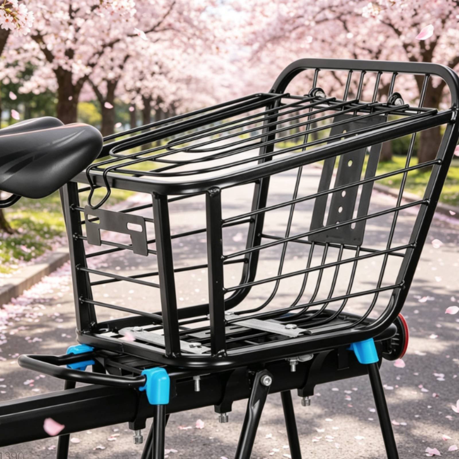 Folding Rear Bike Basket Folda - Cycling Commute 评论和价格