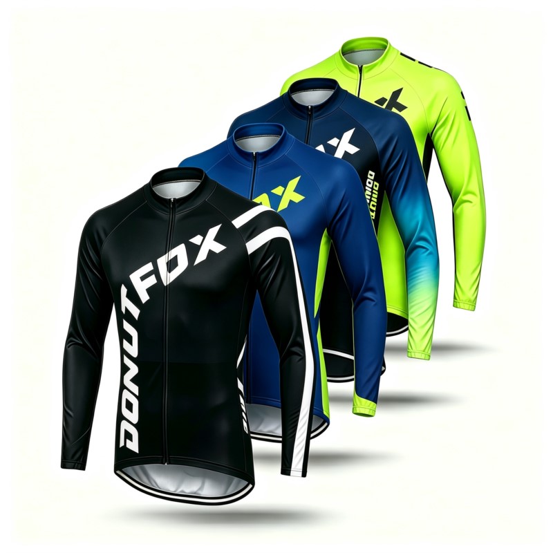 Men Long Sleeve MTB Jersey & C - Cycling Commute Shorts 评论和价格