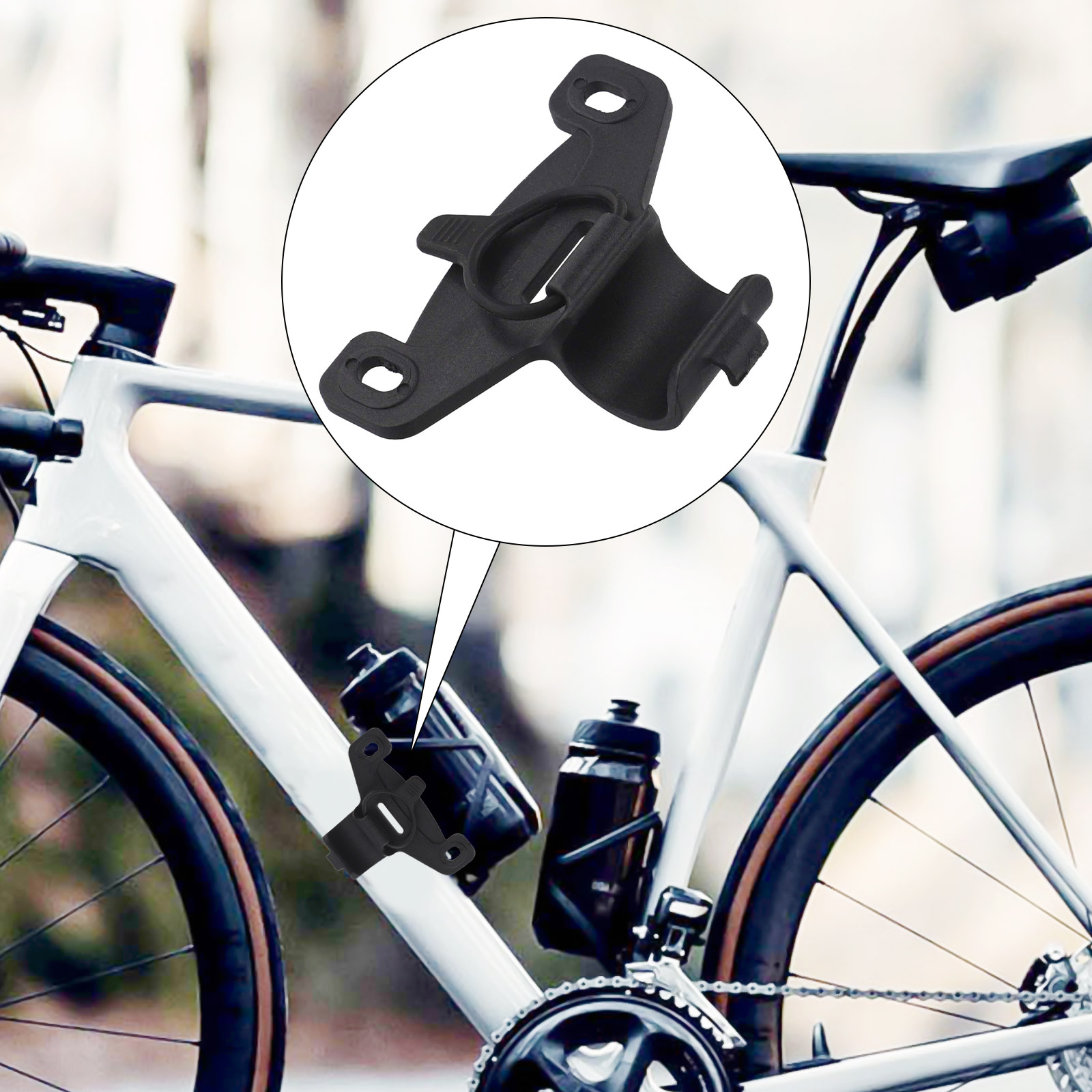 Bike Pump Mounting Holder for  - Bike Pump Frame Mount 评论和价格