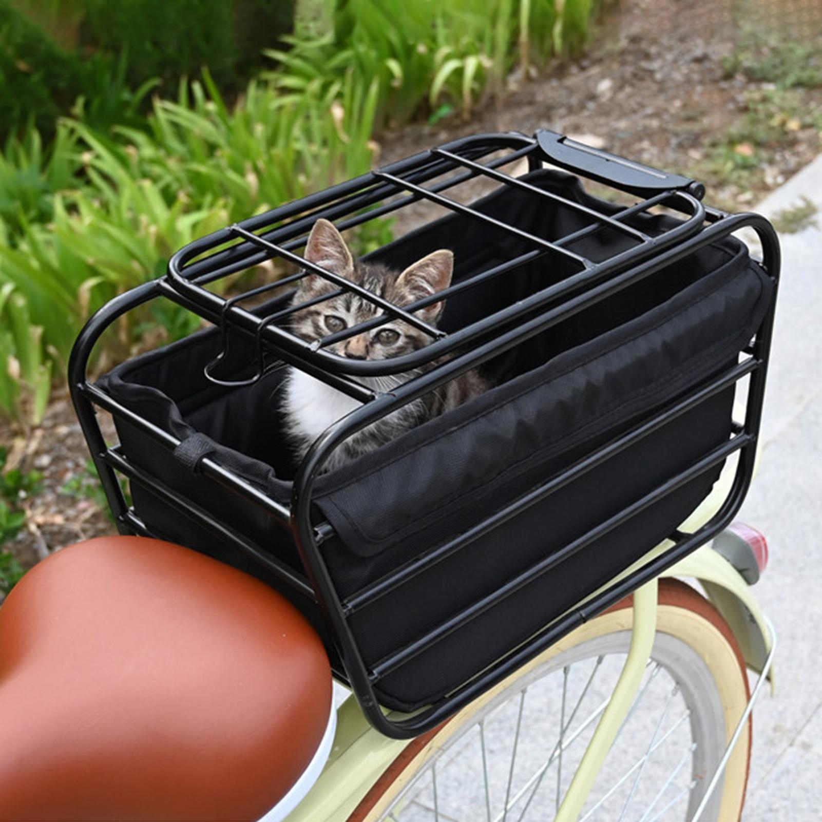 Bike Rear Basket Heavy Duty bi - Cycling Commute 评论和价格