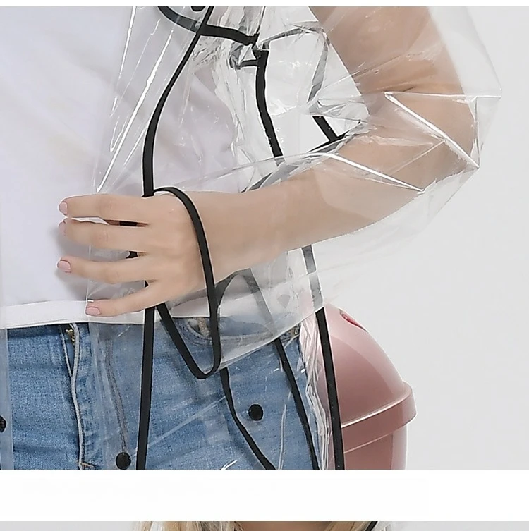 Transparent EVA Belted Long Ra - Waterproof Cycling Commute 评论和价格