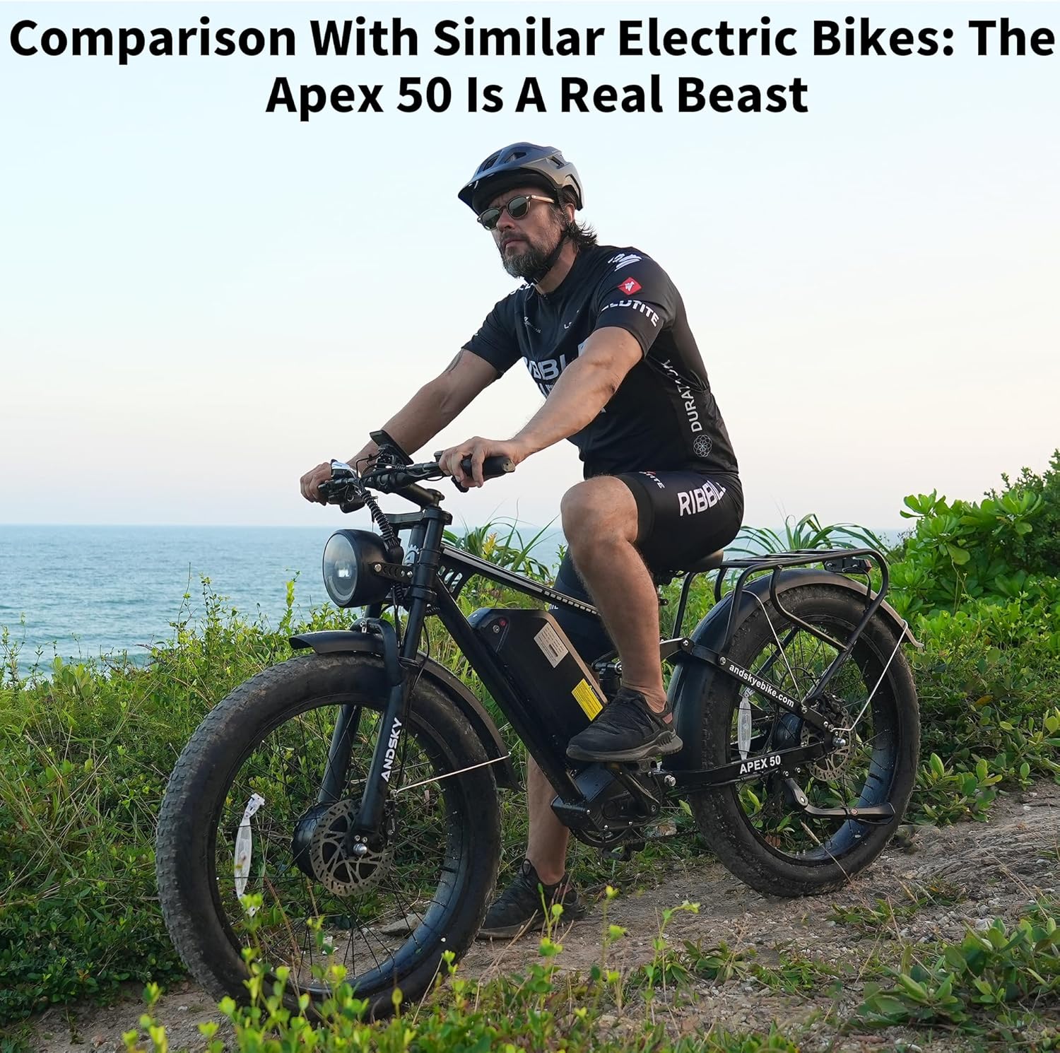ANDSKY Apex50 AWD Electric Bik - Bike Pump Frame Mount 评论和价格